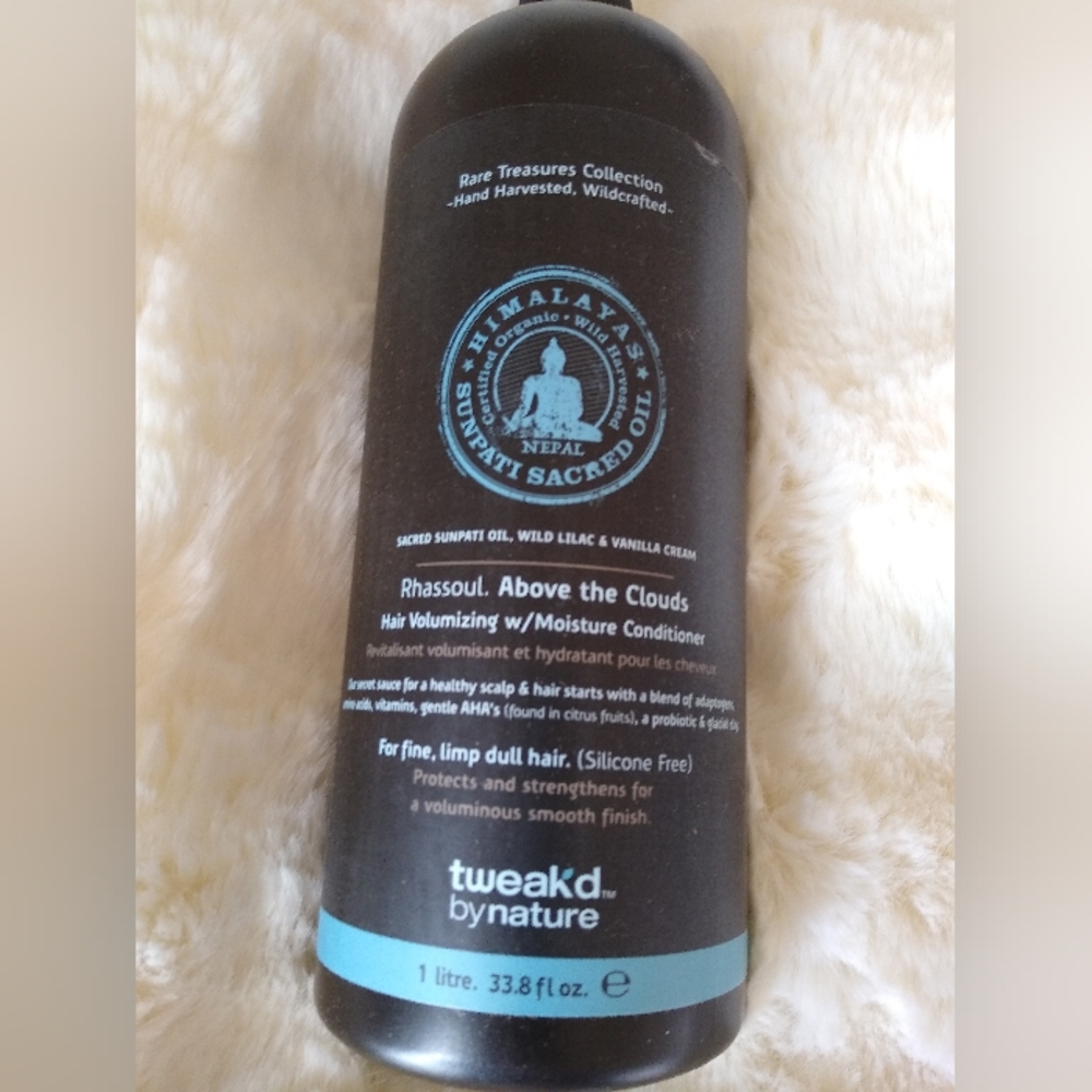 Tweak'd by Nature Rhassoul Hair Volumizing Conditioner Liter - NWOT